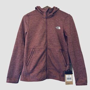 NEW Burgundy The North Face Women's Small Canyonlands 2. Hoodie Full Zip Jacket